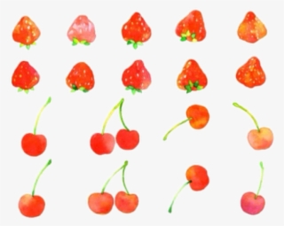 Drawn Collage Tumblr Transparent Food - Watercolor Background Tumblr Fruit #9536596