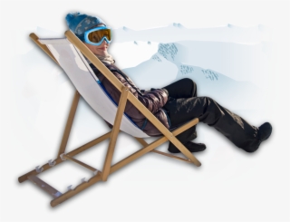Girl Relax And Enjoy Snow - Transat Soleil Montagne #9537344