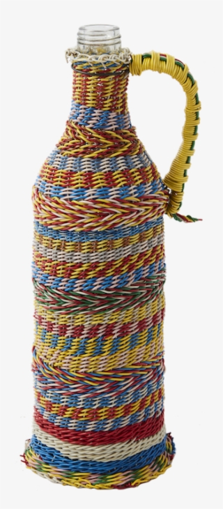 Vintage Woven Flask - Water Bottle #9537805