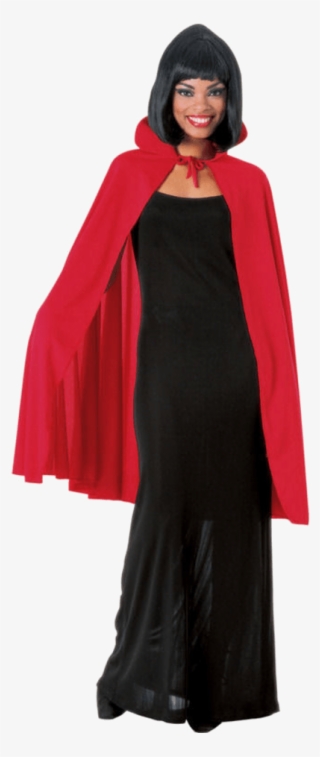 Red 45” Fabric Cape - Disfraz De Dracula Adulto #9538225