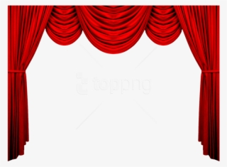 Red Curtain Png Image - Transparent Background Curtain Png - Free ...