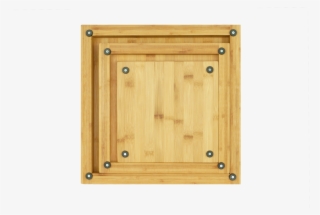 3 In 1 Nested Cutting Board - Plywood #9538927