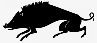 Boar Silhouette Vector Image - Boar #9539129