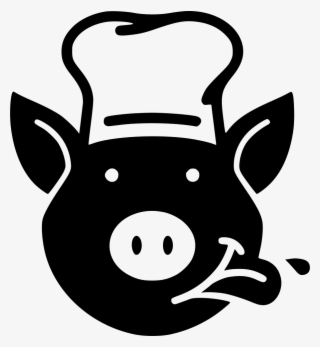 Collection Of Free Download On Ubisafe Chef - Clip Art Pig In Chef Hat #9539434