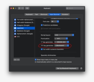 Apple Japanese Ime Settings - Mac Os Mojave Vscode #9539907