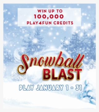 Janp4f Snowball Blast Game Webready - Poster #9541221