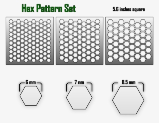 Hex Pattern Airbrush Stencils - National Winnie The Pooh Day 2019 #9541359