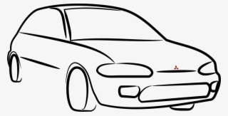 Silhueta Carro Png - Silueta De Un Carro #9542190