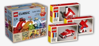 Retro Lego - Lego Classic Bricks On A Roll #9543040