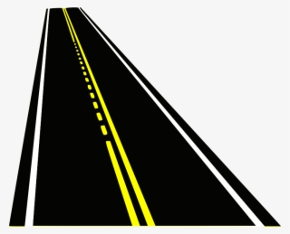 Straight Clipart Highway - Illustration #9543091