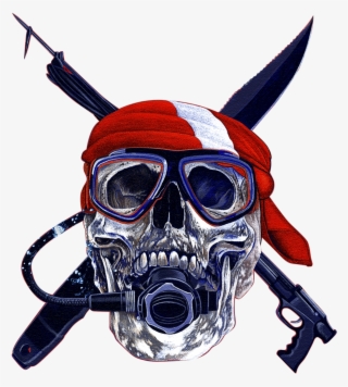 Scuba Skull - Skull Scuba Diver #9543358