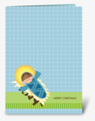 Baby Jesus Is Born - Illustration #9543396