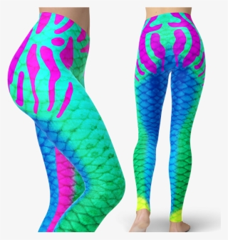 Tropical Fish Leggings - Tights #9544041