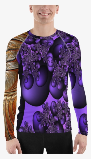 Men's Rash Guard - Galaxy Rash Guard #9544556