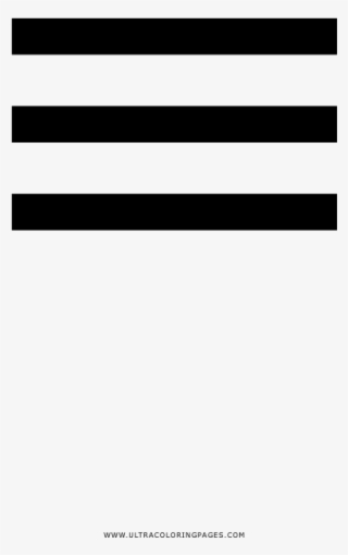 Hamburger Menu Coloring Page - Poster #9545722