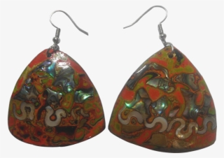Earring Coconut Shell - Earrings #9545801