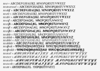 More - - Font #9546275