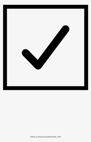 Checkmark Coloring Page #9547159 Checkmark Coloring Page #9547159