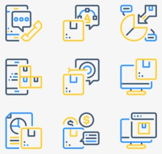 Clipart Transparent Download Box Svg Delivery #9547404