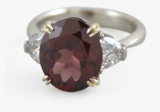 Laura's Garnet - Pre-engagement Ring #9547406