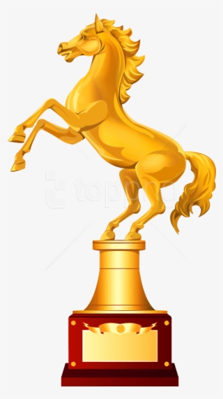Free Png Trophy Horse Png Images Transparent - Unicorn Gold #9548278