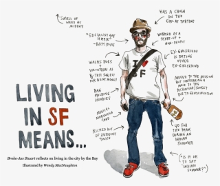 Living In Sf Means - Mission San Francisco Hipsters #9549111