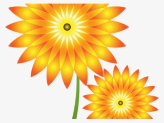 Sunflower Clipart Monogram - Clip Art #9550003