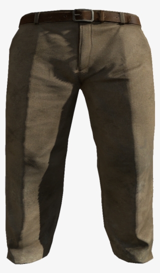Beige Slacks Pants Model - Pocket #9550073