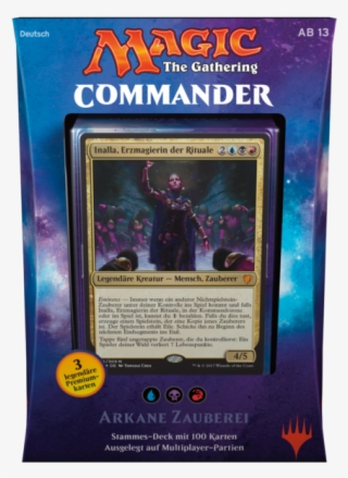 German Magic Mtg 2017 Commander C17 Sealed Arcane Wizardry - Commander 2017 Feline Ferocity #9550081