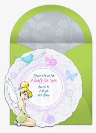 Tinker Bell Online Invitation - Illustration #9550173