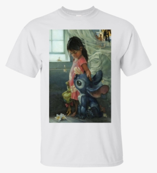 Lilo And Stitch Painting Shirts Hoodies Sweatshirts - Lilo As Anime #9550531