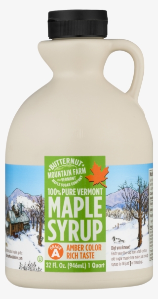 Butternut Mountain Farm 100% Pure Vermont Maple Syrup, - Water Bottle #9551196