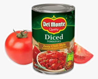 Diced Zesty Chili Page Image - Del Monte Zesty Chili Style Tomatoes #9551203