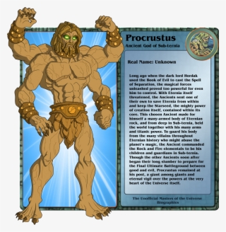 Masters Of The Universe Procrustus #9552950