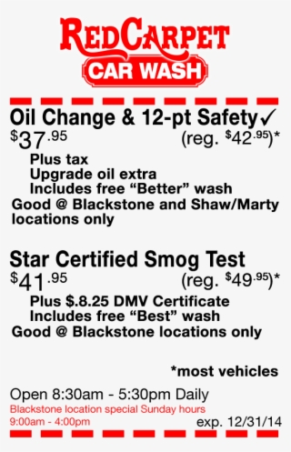 Oil Change & Smog Coupon - Dotmed Certified #9553138