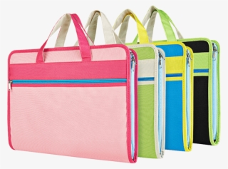 A4 Canvas Oxford 13 Pocket Colorful Expanding File - Handbag #9553482