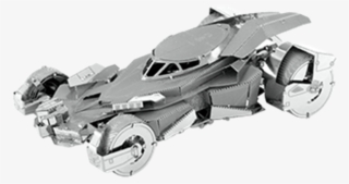 Metal Earth Batman Dawn Of Justice Batmobile 3d Miniature - 3d Metal Model Batman #9554384