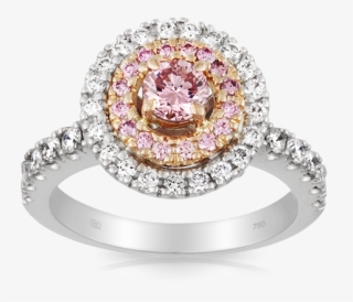 18ct White And Rose Gold Ring - Pre-engagement Ring #9555578