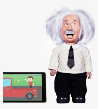 Professor Einstein Wifi Enabled Talking Robot Who Plays - Profesor Einstein Robot #9555800
