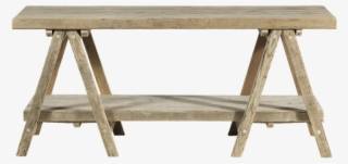 Trestle Table Transparent Png - Bench #9555941