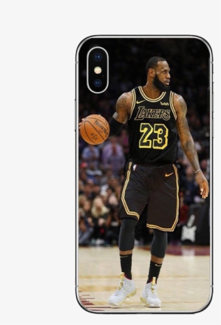 Coque Pour Iphone De Lebron James Balle En Main Avec - Fond D Écran Lebron James Lakers #9556415