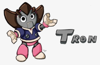 Servebot-tron Transparent - Cartoon #9556807