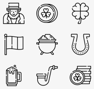 Patrick's Day - Utensils Icon Transparent Background #9557419