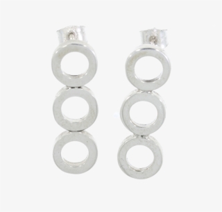 Sterling Silver Circle Design Earrings - Earrings #9558011 Sterling Silver Circle Design Earrings - Earrings #9558011