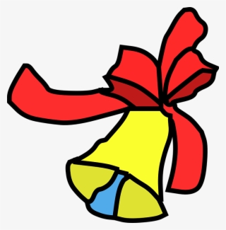 Christmas Bell Clipart Single - Bell Clip Art #9558216