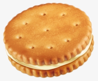 Ritz Crackers Cookie Clip Art Yellow Sandwich - Sandwich Biscuits Vector #9559526
