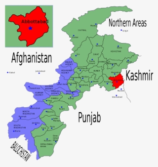Abbottabad, Pakistan, North Of Islamabad, Pakistan - Khyber Pakhtunkhwa Map #9559527