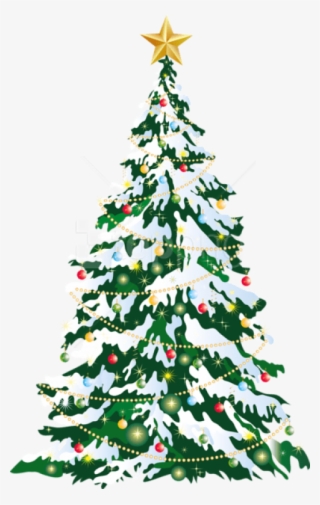 Free Png Large Deco Christmas Tree Art Png Images Transparent - Christmas Tree Png Large #9559596