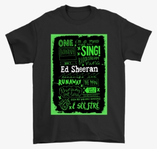 Tshirt - Ed Sheeran - Nomine Patris Et Filii Et Spiritus Sancti Prayer #9559955