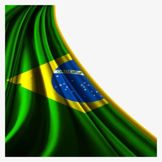 Brazil Flag Transparent Image - Transparent Brazilian Flag Png #9561443